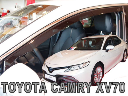 Owiewki przód TOYOTA CAMRY  XV 70 4D 2017R .→