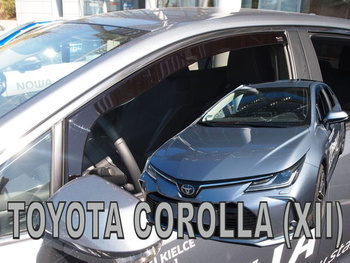 Owiewki przód TOYOTA COROLLA  4/5D 2018R → (XII gen) sedan/htb/combi