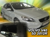 Owiewki przód+tył VOLVO V40  5d  2012r. → (+OT)