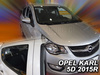 Owiewki przód+tył OPEL KARL     5D. 2015R.→(+OT)