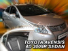 Owiewki przód+tył TOYOTA AVENSIS  III    T27 4d  2009r.→SEDAN (+OT)