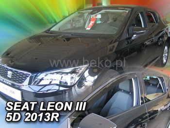 Owiewki przód+tył SEAT LEON           III   5D 2013-2010R (+OT)