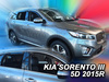 Owiewki przód+tył KIA SORENTO  III           5d 2015-2020r.(+OT)