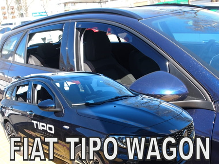 Owiewki przód+tył FIAT TIPO 5d 2016r.→(+OT) KOMBI
