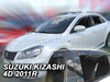 Owiewki przód+tył SUZUKI KIZASHI  4d  2010r.→ (+OT)