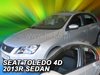 Owiewki przód+tył SEAT TOLEDO IV 5D 2013R.→(+OT) LTB