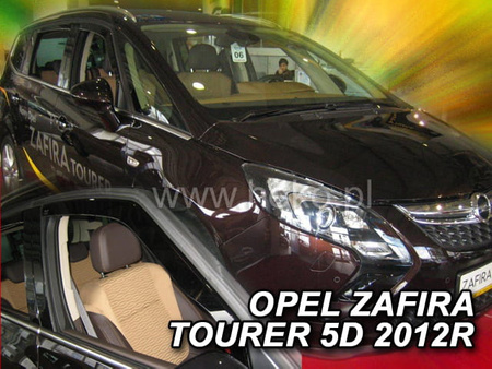 Owiewki przód+tył OPEL ZAFIRA TOURER (C)5d  2011-2019r.(+OT)