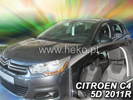 Owiewki przód+tył CITROEN C4 II                  5d 2010-2017r.(+OT) htb