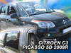 Owiewki przód+tył CITROEN C3 PICASSO  5d 2009r.→(+OT)