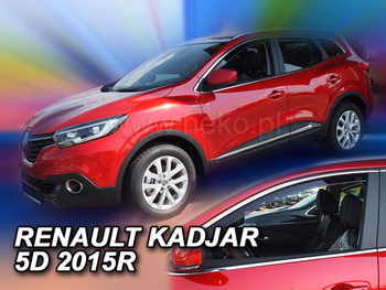 Owiewki przód RENAULT KADJAR 5D  2015R.→
