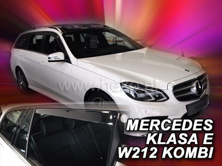 Owiewki przód+tył MERCEDES klasa E, W 212, 5d 2009-2016r. (+OT) combi
