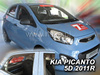 Owiewki przód+tył KIA PICANTO II   5d   2011-2017r.(+OT)