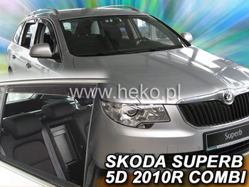 Owiewki przód+tył SKODA SUPERB  II  5D 2009-2015r.(+OT)COMBI