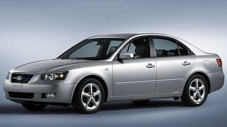 Owiewki przód+tył HYUNDAI SONATA        IV    4d  2005-2010r. (+OT)