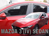 Owiewki przód+tył MAZDA 3  IV    4d  2019R. →(+OT) SEDAN