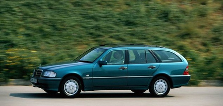 Owiewki przód+tył MERCEDES klasy C, W 202, 05/1993r.-2000r. (+OT) COMBI