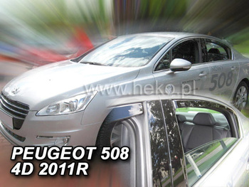 Owiewki przód+tył PEUGEOT 508   4d    I 2010-2018r.(+OT) SEDAN