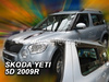 Owiewki przód+tył SKODA YETI 5D 2009R.→(+OT)
