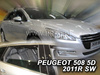 Owiewki przód+tył PEUGEOT 508   5d    I 2010-2018r.(+OT) SW
