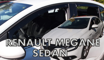 Owiewki przód+tył RENAULT MEGANE  IV SEDAN 4d   2016r.→(+OT)
