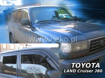 Owiewki przód+tył TOYOTA LAND CRUISER J 80 5d  19139,99 – 1996r (+OT)