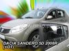 Owiewki przód+tył DACIA SANDERO I / STEPWAY  I   5d 2008-20112R.(+OT)