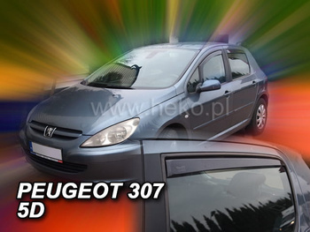 Owiewki przód+tył PEUGEOT 307   5d  2001-2008r. (+OT) htb