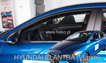 Owiewki przód HYUNDAI ELANTRA (VI)             4d  2016-2020R