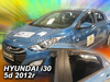 Owiewki przód+tył HYUNDAI i30 II 5d 2012-2017R (+OT) HTB