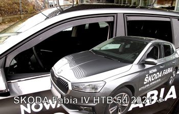Owiewki przód SKODA FABIA IV 5D 2021 ->   (+OT HTB)