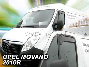 Owiewki przód OPEL MOVANO B  2010r→(OPK)/RENAULT MASTER  III 2010r.→(OPK)