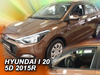 Owiewki przód HYUNDAI i20    II  5d 2015-2020R