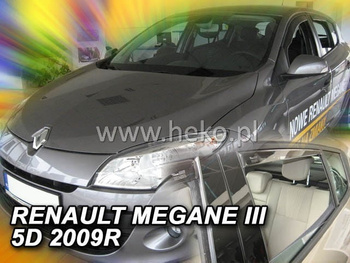 Owiewki przód+tył RENAULT MEGANE  III  5d   11/2008-2016r.(+OT)