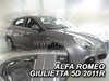 Owiewki przód+tył ALFA ROMEO GIULIETTA  5d  2012r. →(+OT)