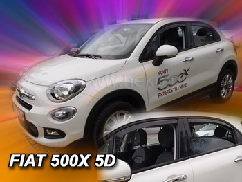 Owiewki przód+tył FIAT 500X   5d 2015R. →(+OT)