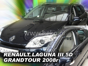 Owiewki przód+tył RENAULT LAGUNA III GRANDTOUR  5D 2008R. → (+OT)