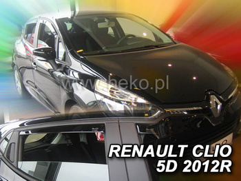 Owiewki przód+tył RENAULT CLIO IV  5d  2012-2019r.(+OT)
