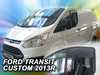 Owiewki przód FORD TRANSIT CUSTOM  2/4d  2012r.→