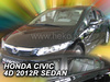 Owiewki przód+tył HONDA CIVIC IX           4d  2012-2015R  SED (+OT)