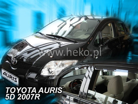 Owiewki przód+tył TOYOTA AURIS I  5D.2007-2012R./ 2012R. CLASSIC → (+OT)