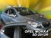 Owiewki przód+tył OPEL MOKKA A/X 5D. 2012-2020R.(+OT)
