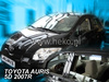 Owiewki przód+tył TOYOTA AURIS I  5D.2007-2012R./ 2012R. CLASSIC → (+OT)