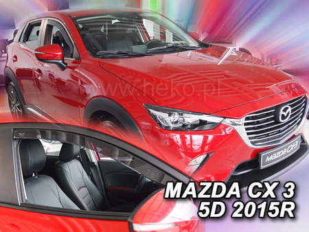 Owiewki przód MAZDA CX – 3   5d  2015R. →