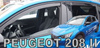 Owiewki przód+tył PEUGEOT 208  II  5D 2019R→(+OT)