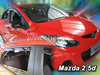 Owiewki przód+tył MAZDA 2  III   5d  2009-2014R. (+OT)