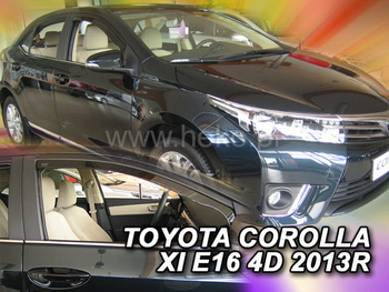 Owiewki przód TOYOTA COROLLA  E16  4d 2013-2018r. (XI gen)
