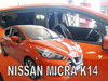 Owiewki przód+tył NISSAN MICRA  K 14, 5d  2017r.→(+OT)