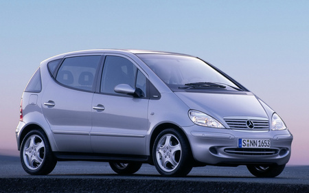 Owiewki przód+tył MERCEDES klasy A, W168 5d  2001r.-2004r. (+OT) LONG