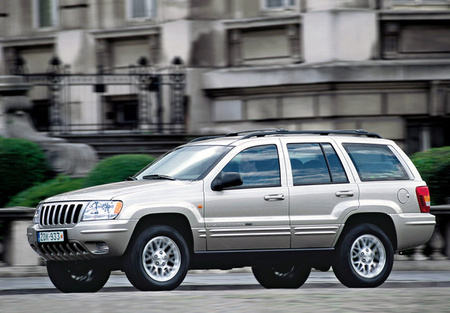 Owiewki przód JEEP GRAND CHEROKEE     (WJ)             1998-2004r.