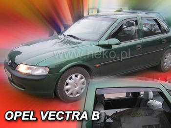 Owiewki przód+tył OPEL VECTRA B 4D 1996-2002R (+OT) SED